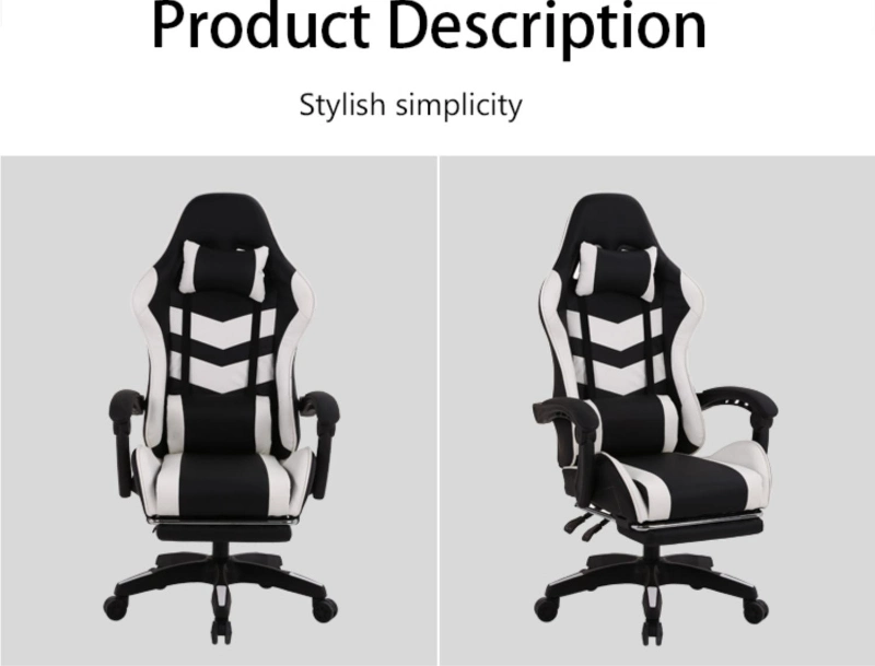 Luxury Functional Soft Cool Foldable Armrest Manufacturer Steel Gaming Chair