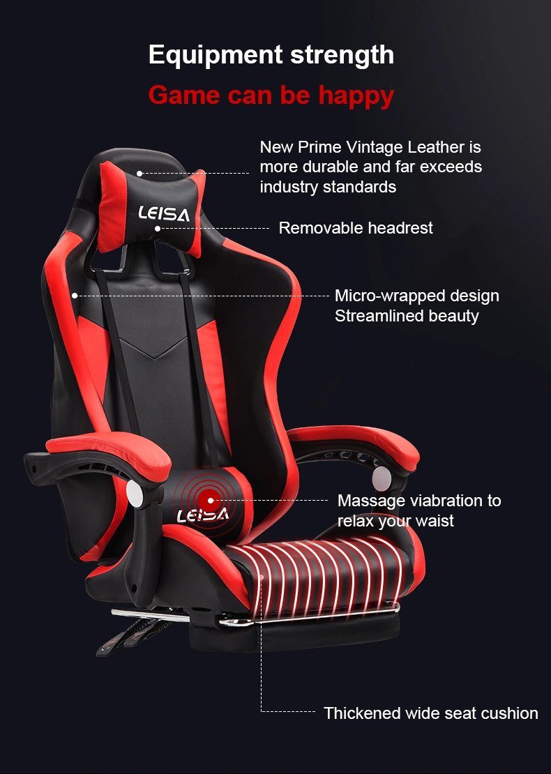 Cheap Leather Swivel Ergonomiccomputer Gaming Racing Chair