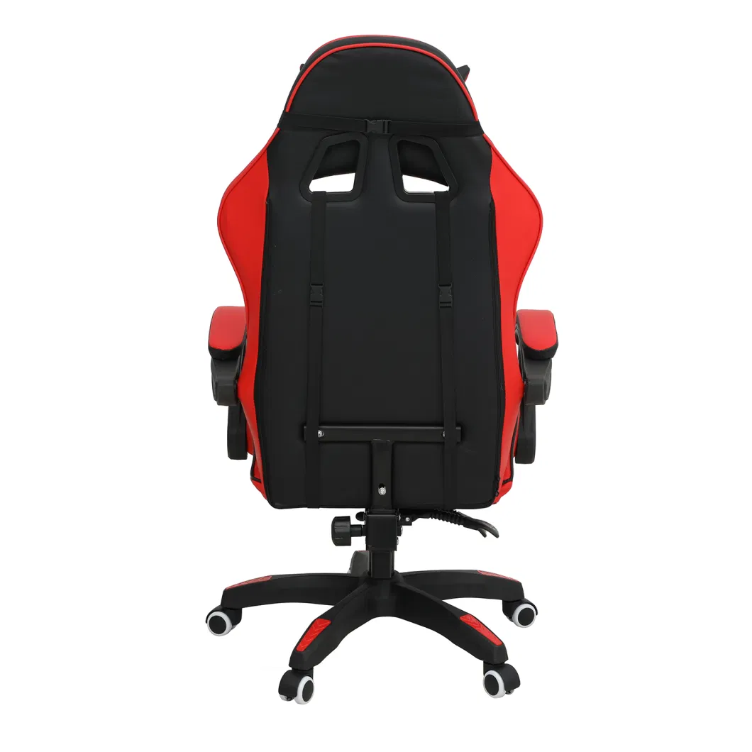 Gaming Chair in PU Leather Red