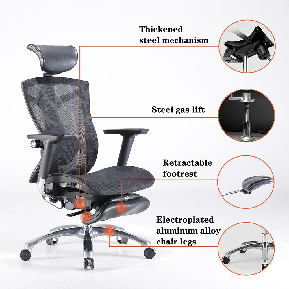 Wholesale Ergonomic Modern Furniture Company Boss Work Mesh Executive Swivel Gaming Computer Office Chairs