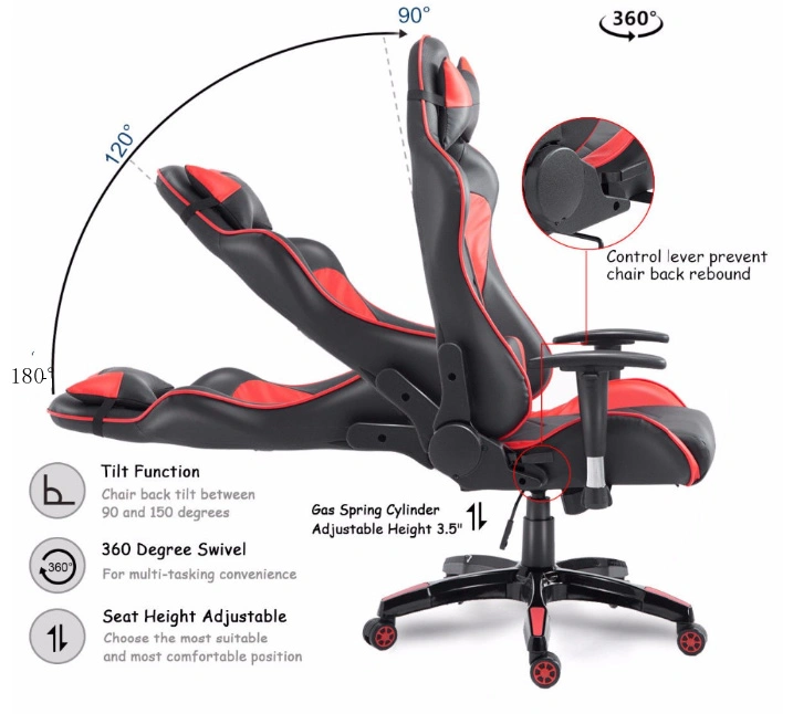 High Quality Luxury PU Leather Gaming Chairs for Sale