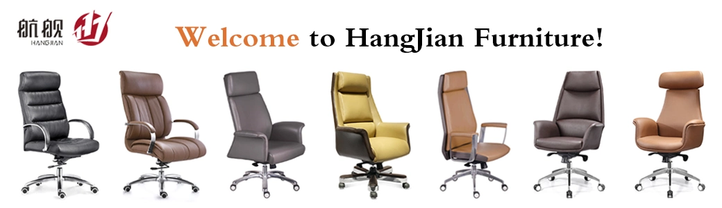 Korean Style Leather High Adjustable Swivel CEO Office Chair