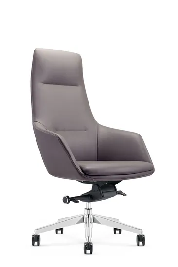 Luxury High Back Leather Ergonomic Boss Manager Computer Executive Ergonomic Office Chair