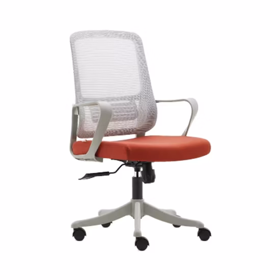 Mac Chairs 2023 on Sale New Ergonomic Computer Comfortable Staff Office Swivel Mesh MID Back Chair Office Furniture